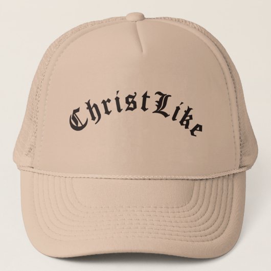 Christus als Trucker Hat Trucker Pet (Voorkant)