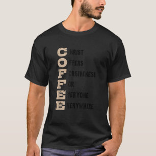 Christus biedt overal vergeving aan voor iedereen t-shirt