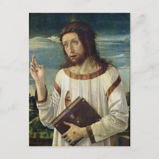 Christus Blessing Briefkaart (Voorkant)