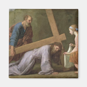Christus Carrying the Cross, c.1651 Magneet