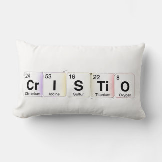 Christus Chemische Elementen Kussen