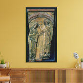 Christus Crowning the Emperor Constantine VII Canvas Afdruk (Insitu (Woonkamer))