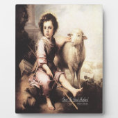 Christus De Goede Shepherd Fotoplaat (Voorkant)