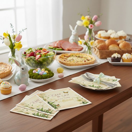 Christus de Heer is ris vandaag Servetten