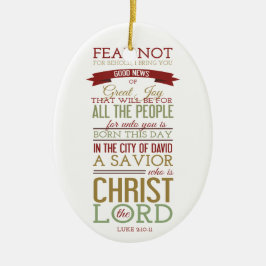 Christus de Heer Keramisch Ornament