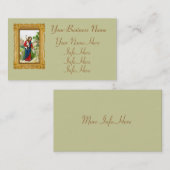 Christus de Herder Visitekaartje (Voorkant / Achterkant)