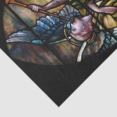 Christus de hoogste Glas in lood kerst Tissuepapier (Detail)