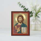 Christus, de Kaart van het lichtgevende gebed (Staand voorkant)