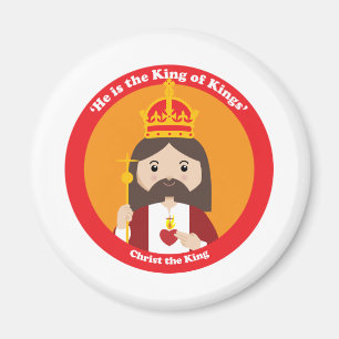 Christus de koning magneet