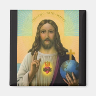 Christus de koning magneet