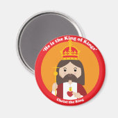 Christus de koning magneet (Voorkant / Achterkant)