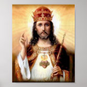 Christus de koning poster (Voorkant)