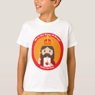 Christus de koning t-shirt
