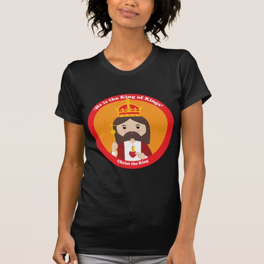 Christus de koning t-shirt (Voorkant)