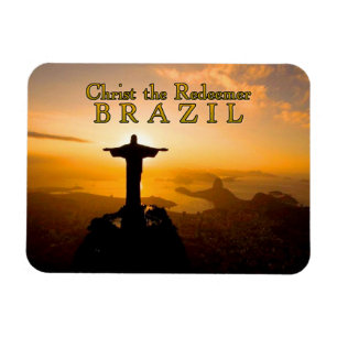 Christus de Redeemer Brazilië Magneet