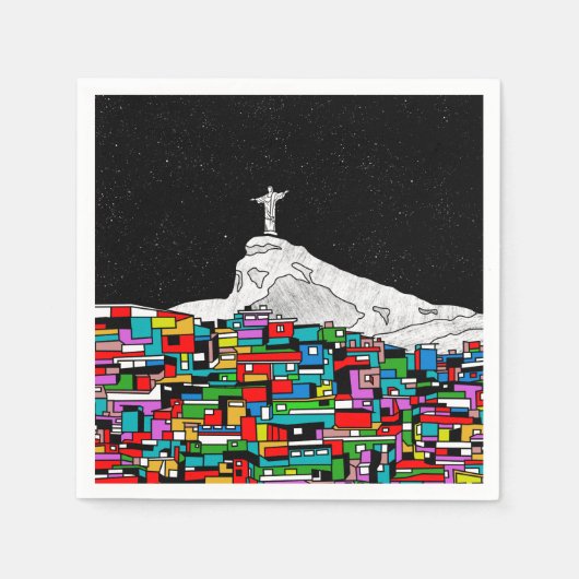 Christus de Redeemer Favela Servet (Voorkant)
