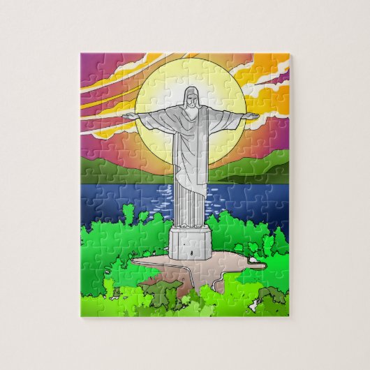 Christus de Redeemer Legpuzzel (Verticaal)