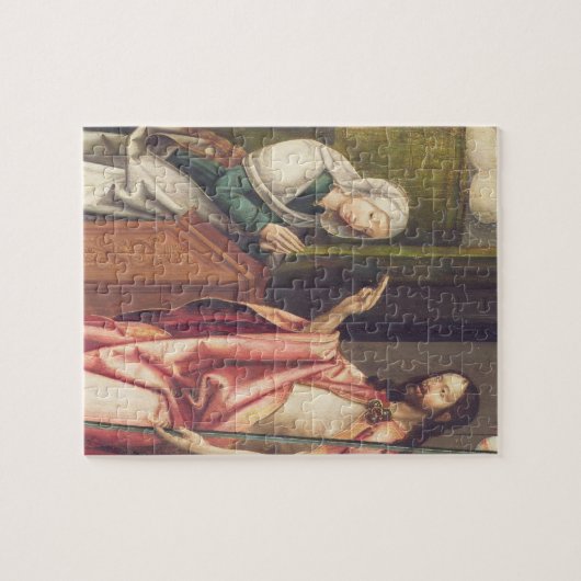 Christus de Redeemer zeggende een vrouw (paneel) Legpuzzel (Horizontaal)
