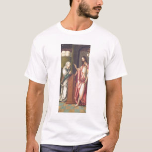 Christus de Redeemer zeggende een vrouw (paneel) T-shirt