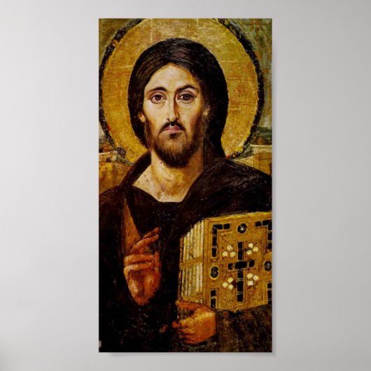 Christus de Savior Poster Print (Voorkant)