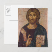 Christus de Verlosser, Bron van het Leven, Briefkaart (Voorkant / Achterkant)