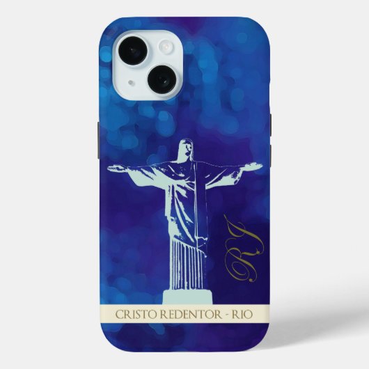 Christus de Verlosser standbeeld - RJ Case-Mate iPhone Case (Achterkant)