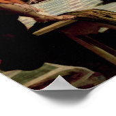 Christus De voeten van de Disciples wassen 2 Poster (Hoek)