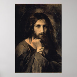 Christus devotiebeeld poster