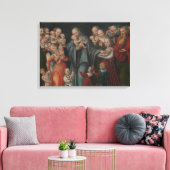 Christus die de kinderen verstikt canvas afdruk (Insitu (Woonkamer))