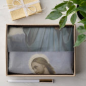 Christus die door Ary Scheffer over Jerusalem huil Tissuepapier (Geschenk)