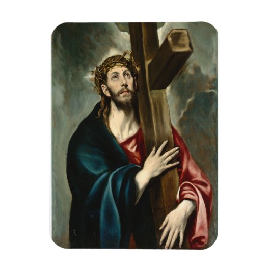 Christus die het kruis draagt, El Greco Magneet (Verticaal)
