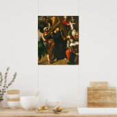 Christus die het kruis draagt poster (Keuken)