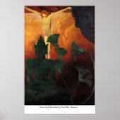 Christus en Boeddha van Paul-Elie Ranson Poster (Voorkant)
