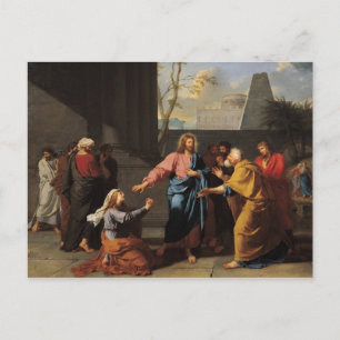 Christus en de Canarische vrouw, 1783-84 Briefkaart