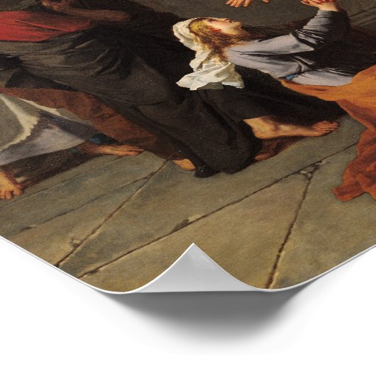 Christus en de Canarische vrouw, 1783-84 Poster (Hoek)