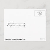 Christus en de eeuw van Capernaum door Veronese Briefkaart (Achterkant)