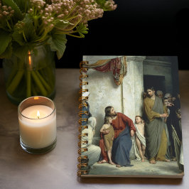 Christus en de kinderen van Carl Bloch, Religieus Notitieboek