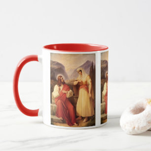 Christus en de Samaritaan door Christian Schleisne Mok