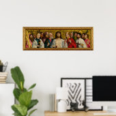 Christus en de twaalf apostelen poster (Thuiskantoor)