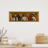 Christus en de twaalf apostelen poster (Keuken)