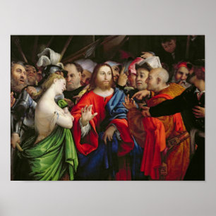 Christus en de Volwassenen, c.1527-29 Poster