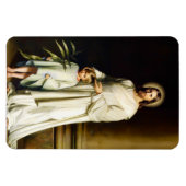 Christus en kind. Fine Art Easter Gift Magneet (Horizontaal)