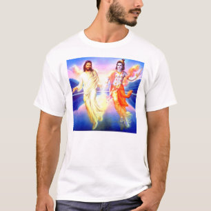 Christus en Krishna T-shirt