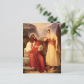 Christus en Samaritan van Christelijke Schleisner Briefkaart (Staand voorkant)