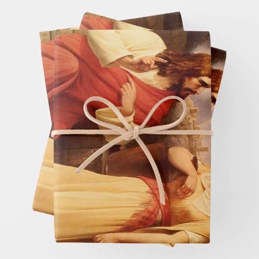 Christus en Samaritan van Christelijke Schleisner Inpakpapier Vel (In situ)