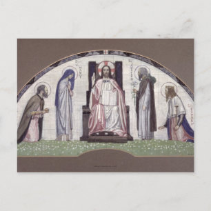 Christus Enthroned Briefkaart