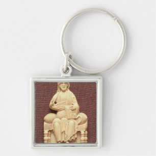 Christus enthroned, Byzantijn, 10-11e eeuw Sleutelhanger