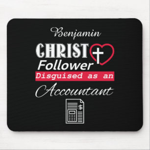Christus Follower is Christelijk als accountant Muismat