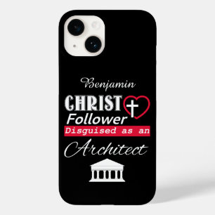 Christus Follower verdacht als architect Christeli Case-Mate iPhone 14 Hoesje