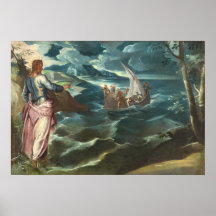 Christus Galilee - Jacopo Tintoretto Fine Art Post